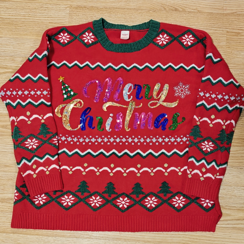 Holiday Time Christmas Sweater